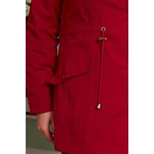 Trench-coat double face grande taille, rouge - Product Image 3