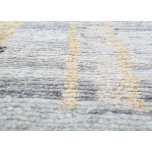 Alfombras de Lana Anudadas a Mano en Color Beige Marrón, Modelo Re-1172, Alfombra Afgana Abstracta Rectangular Hecha a Mano para Dormitorio, Pasillo, Hogar - Product Image 3