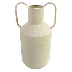 Vases à fleurs en métal de forme antique parfaits pour la décoration de salle à manger ou de salon à thème vintage - Product Image 1