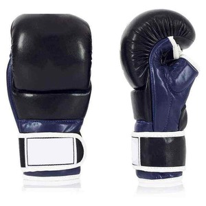 2025 vente directe d'usine MMA gants en cuir haute qualité Logo personnalisé équipement de boxe professionnel pour une utilisation sportive - Product Image 6