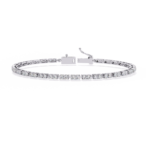 Fabulous 18K <b>Gold</b> Lab Grown Diamond Bracelet & <b>Bangle</b> Luxurious Jewelry - Product Image 6