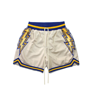 2025ขายร้อนกางเกงขาสั้นฮิปฮอปย้อนยุคเย็บหลายสีโพลีเอสเตอร์ทรงสลิมฟิตไซส์ใหญ่พิเศษกางเกงวิ่งออกกำลังกายกางเกงบาสเก็ตบอลกางเกงบาสเก็ตบอล - Product Image 1
