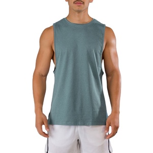 Chaleco Deportivo sin Costuras para Hombre, Diseño de Punto Calado, Corte Holgado, para Fisicoculturismo, Unisex, Cómodo, para Entrenamiento, Baloncesto - Product Image 1