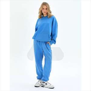 ชุดวอร์มเล่นกีฬากลางแจ้งระบายอากาศได้ดีของผู้หญิงชุดวอร์มฤดูหนาวขนาดใหญ่พิเศษพิมพ์ลายปักโลโก้ได้ตามต้องการเป็นมิตรกับสิ่งแวดล้อม - Product Image 1