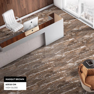 Choix Premium Couleurs vives de qualité supérieure Designs personnalisés Carreaux de porcelaine 600x1200mm pour hôtel. - Product Image 1