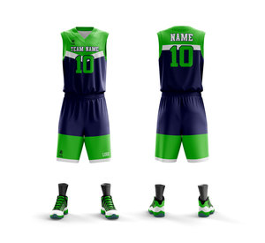 Uniforme de basket-ball athlétique personnalisé chemise en jersey et short pour hommes jeunes/femmes uniforme de basket-ball de grande taille de qualité supérieure - Product Image 5