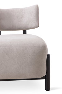 Sofá de tela de lana de cordero, diseño perezoso moderno como cuero para apartamento y sala de estar - Product Image 4