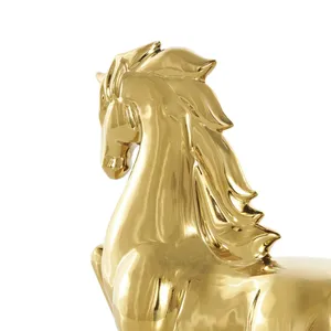 Escultura de Tigre de Metal Hecha a Mano de Lujo para Decoración de Oficina, Decoración de Bodas, Adorno para Pasillos, Hecha por Zahid Exports en India - Product Image 3