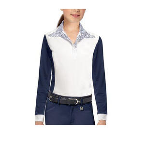 Camisetas de competición ecuestres para niños, ropa de montar a caballo, personalizada, alta calidad, al aire libre - Product Image 1