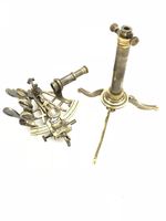 Premium 3 Inches Solid Brass V-Shaped Sextant Tripod Stand Durable Nautical Instrument Marine Navigation Wholesale Boat Gifts