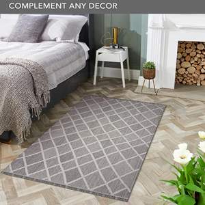 Tapis moderne Netline Home Depot, tapis élégant pour salon, chambre à coucher, cuisine, facile à nettoyer pour la décoration de la maison - Product Image 5