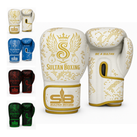 Gants d'entraînement Sultan Boxing personnalisés de qualité supérieure en PU/cuir OEM/ODM vente en gros de matériel de boxe et de protection
