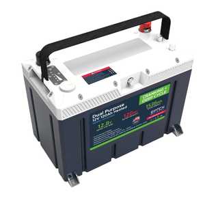Epoch <b>12V</b> 120Ah - Group 27 - Cranking & <b>Deep</b> <b>Cycle</b> Lithium <b>Battery</b> (Dual Purpose) - Product Image 5