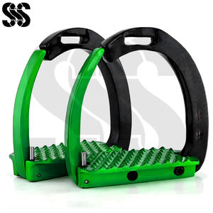 Estribos de Seguridad de Alta Calidad, Premium, Cómodos y Duraderos, Equipo de Equitación Ligero de Aluminio, Personalizables para Uso Ecuestre - Product Image 3