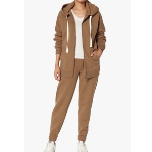 Sudadera Ligera Informal para Mujer, Manga Larga, Holgada, con Cierre Completo, Chaqueta de Color Sólido - Product Image 6