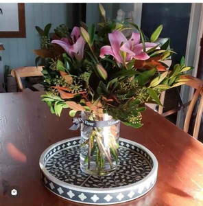 Hot Selling New Style Moroccan Style Bone Inlay Serving Tray Serving Dishes <b>Chocolate</b> Serving Trays <b>Ramadan</b> Decor Dishes Plates - Product Image 6