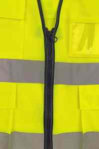 2025 enduit chaud gilet veste personnalisé de haute qualité haute visibilité sécurité imperméable coupe-vent Pu haute réfléchissant étanche à l'eau pour les hommes - Product Image 3