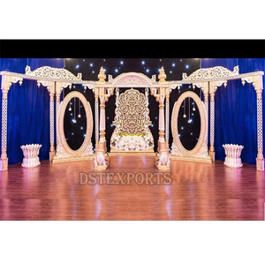 Meilleurs décors de scène de mariage asiatique au Royaume-Uni, magnifiques décors de scène de mariage asiatique, décorations de scène de réception musulmane asiatique, Pennsylvanie - Product Image 3