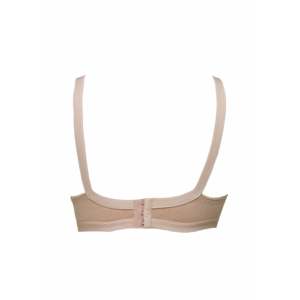 บราผ้าฝ้ายถักแบบไขว้เหนือผิวสีม่วงไม่มีแผ่นรองไร้โครง - Product Image 3