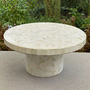 แท่นวางเค้กงานฝีมือแบบแฮนด์เมดเครื่องมือทรงกลมสำหรับใช้ในบ้านโรงแรมร้านอาหาร - Product Image 1