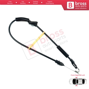 Câble Bowden de verrouillage de porte intérieure BDP39 pour portes avant Passat B5 B5.5 1996-2005 Superb B5 3U 2001-2008 3U0837085 - Product Image 2