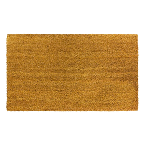 Natural Coconut Coir WELCOME <b>MATS</b> RUGS with PVC for Home and <b>Garden</b> Use Durable and Eco-Friendly - Product Image 1