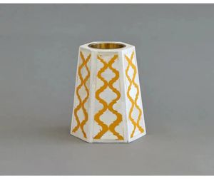 2024 tendance hexagonal bois porte-brûleur d'encens à la main incrustation d'os économique Oud Bakhoor Mubakhar bougies diffuseur - Product Image 2