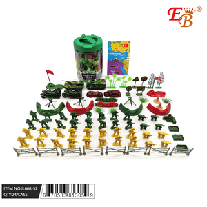 89 pezzi Set militare per ragazze 24 pezzi/CS accessori di plastica soldato con tema animale - Product Image 1
