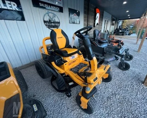 Tondeuse à gazon industrielle jaune à moteur essence monocylindre en acier, 4 roues, débroussailleuse pour adultes, machine de débroussaillage de jardin - Product Image 1