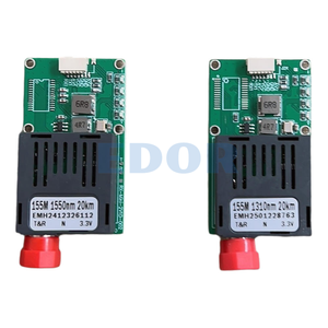 Module optique à fibre optique pour drone <span class=keywords><strong>FC</strong></span> RX/TX/<span class=keywords><strong>AV</strong></span>/VCC/GND TTL avec transmission jusqu'à 100 km et débit de 155 Mbps - Product Image 1