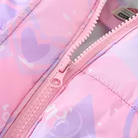 Veste matelassée unisexe personnalisée pour enfants, à double boutonnage, imperméable, respirante, avec doublure en coton durable