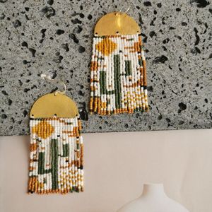 2024 tendance or pêche perlé boucles d'oreilles déclaration de qualité supérieure automne plaqué principalement en acier inoxydable demoiselle d'honneur en vrac 8mm - Product Image 1