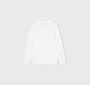 100% algodón de alta calidad sudadera de manga larga para hombres cómodo cuello redondo Top personalizado Hip Hop estilo sólido camisa de manga larga - Product Image 4