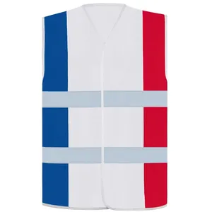Gilet de sécurité sportif avec drapeau national pour articles de sport - Product Image 6
