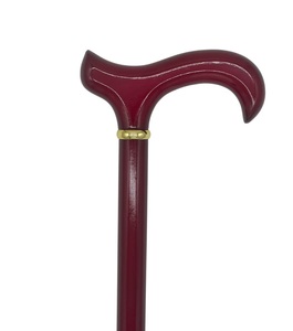 Canne de marche en bois élégante avec frêne naturel et pointe en caoutchouc Bâton de marche de style traditionnel pour homme femme - Product Image 1