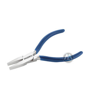 Pince à bec plat en acier et plastique robuste Outils de fabrication de bijoux en nouvel état pour Jewelri - Product Image 1