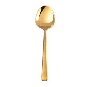 New Product Idea 2025 Good Quality 304 Stainless Steel Gold Color Cutlery 3pcs Set Eco-friendly Tableware for Gifts Party - Product Image 4