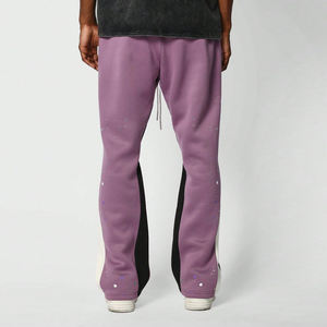 Pantalones Deportivos Casuales Holgados Personalizados con Logotipo Bordado Desgastado, Pantalones Jogger con Lavado Ácido, Unisex, de Felpa - Product Image 3