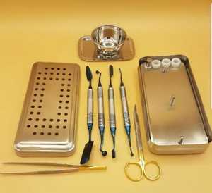 Kit de instrumentos de Ortodoncia con piezas dentales de doble punta Elevadores de implantes óseos Instrumentos quirúrgicos para el cuidado bucal - Product Image 6