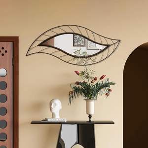 Decorative <b>Wall</b> <b>Mirror</b> for Living Room & Bedroom <b>Wall</b> Mounted Home Decor - Product Image 5