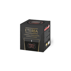 Bougie parfumée Eterea 120g aux fruits rouges pour une maison élégante, fabriquée en Italie, éclat chaleureux et douillet, parfum raffiné aux fruits rouges - Product Image 1