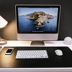 Luxury Classic Genuine <b>Leather</b> <b>Desk</b> <b>Mat</b> Handmade Heavy Duty Smell Proof Durable Smooth Surface for Professional Workstation - Product Image 1