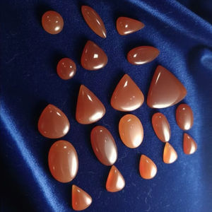 Pierre précieuse naturelle de qualité supérieure, cornaline, cabochon lisse, pierres précieuses en vrac en ligne, pierres précieuses pour femmes, best-seller, pierre précieuse en forme de poire - Product Image 3