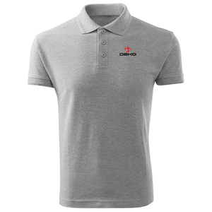 Golf de hombre de alto rendimiento para camisa Lona sólida Transpirable 100% algodón Logotipo personalizado - Product Image 6
