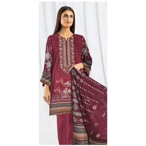 OEMODM Service Custom Logo Ready to Wear Casual Dresses From Pakistan Shalwar Kameez Embroidery Design With Woolen <b>Shawl</b> Adults - Product Image 3