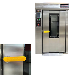 Fast Delivery Bread Oven 16 Trays Oem Customized Motor 1HP 1100Kg 380V 220V <b>Rotary</b> Baking Oven Kien an Vietnam Manufacturer - Product Image 1