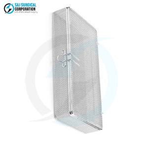 Tapa de Malla Metálica Fina Manual de Acero Inoxidable, Solución de Almacenamiento Duradera y Reutilizable para Instrumentos Médicos Quirúrgicos en Hospitales - Product Image 5