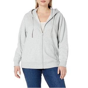 Autumn Men's Regular Fit <b>Grey</b> Distressed Eco-Friendly Polyester/Cotton <b>Hoodie</b> Long Sleeve Breathable Crop Pullover Solid Print - Product Image 1