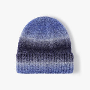 หมวกถักนิตติ้งใส่ได้ทั้งชายและหญิงสำหรับฤดูหนาวออกแบบโลโก้ได้ตามต้องการ - Product Image 1