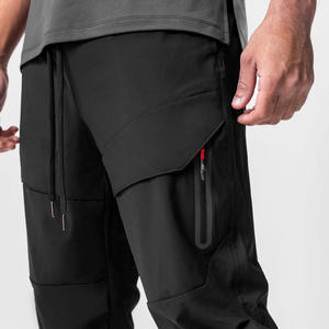 Pantalones Deportivos Casuales para Hombre, de Lona con Forro Polar, Cierre con Cordón, para Gimnasio, Entrenamiento, Ecológicos, 100% Algodón - Product Image 5